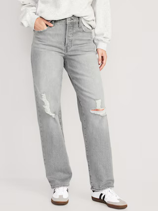 High-Waisted OG Loose Jeans | Old Navy (US)