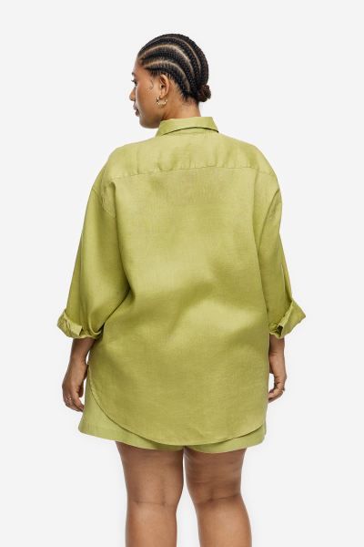 Oversized Linen Shirt | H&M (US)