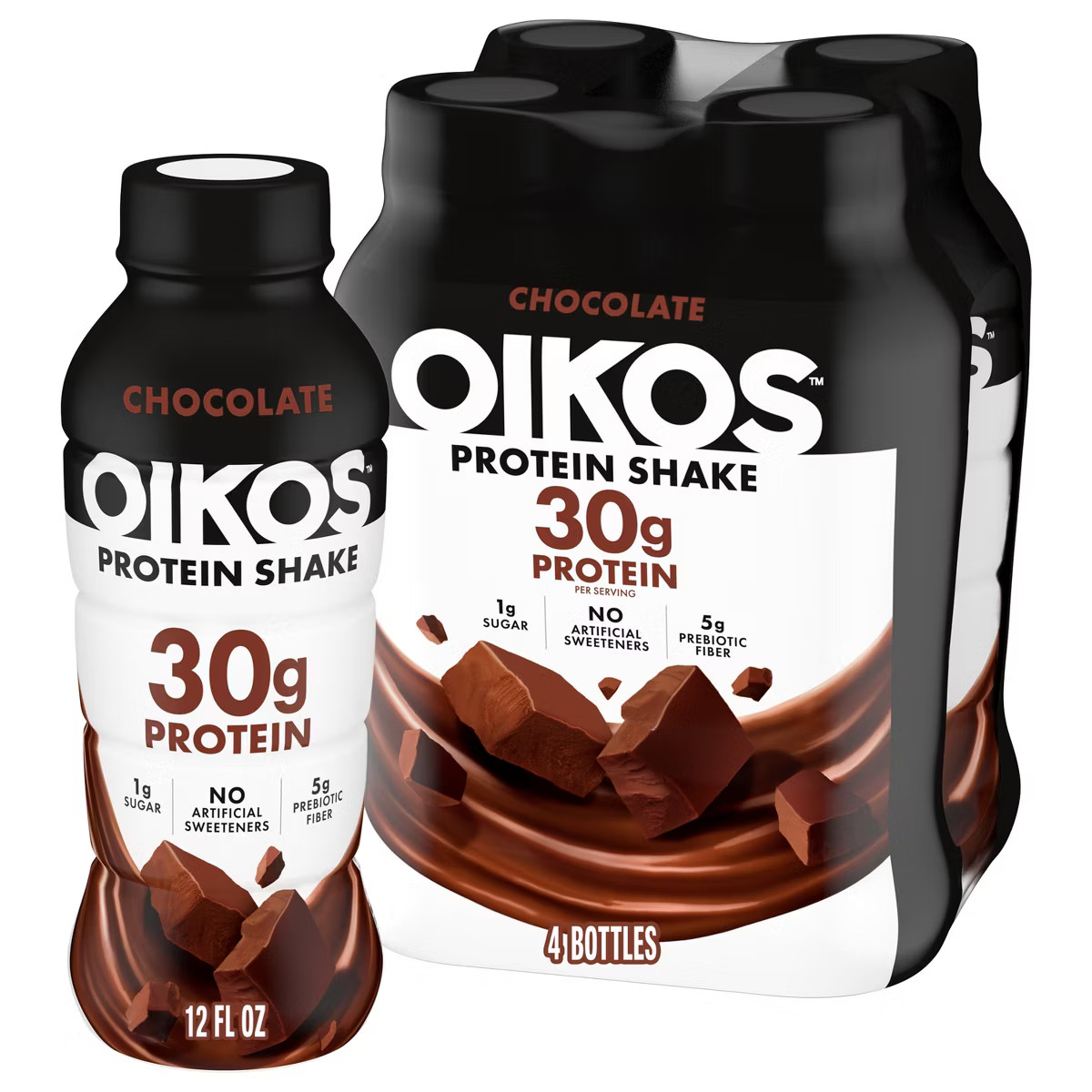 OIKOS Chocolate Protein Shake 12 fl oz Bottle | Target