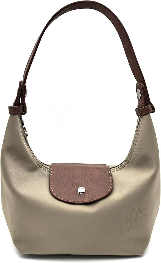 Convertible Women Underarm Bag Shoulder Purses with 2 Straps, Handbag Zipper Closure Minimalist D... | Amazon (US)