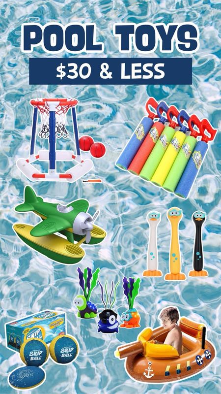 Pool toys under $30 / kids pool float / pool basketball goal

#LTKFindsUnder50 #LTKSwim #LTKSeasonal