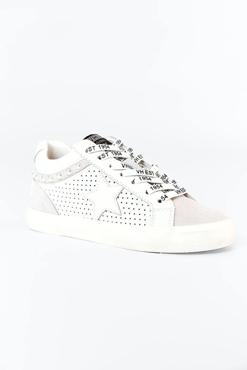 BuddyLove X Vintage Havana | Peni Sneaker | White/Grey | BuddyLove