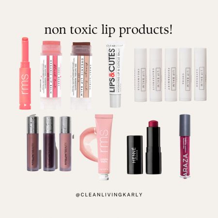 Non toxic lip products!! Clean beauty! Great gift idea and stocking stuffer!!! 

#LTKGiftGuide #LTKHoliday #LTKbeauty