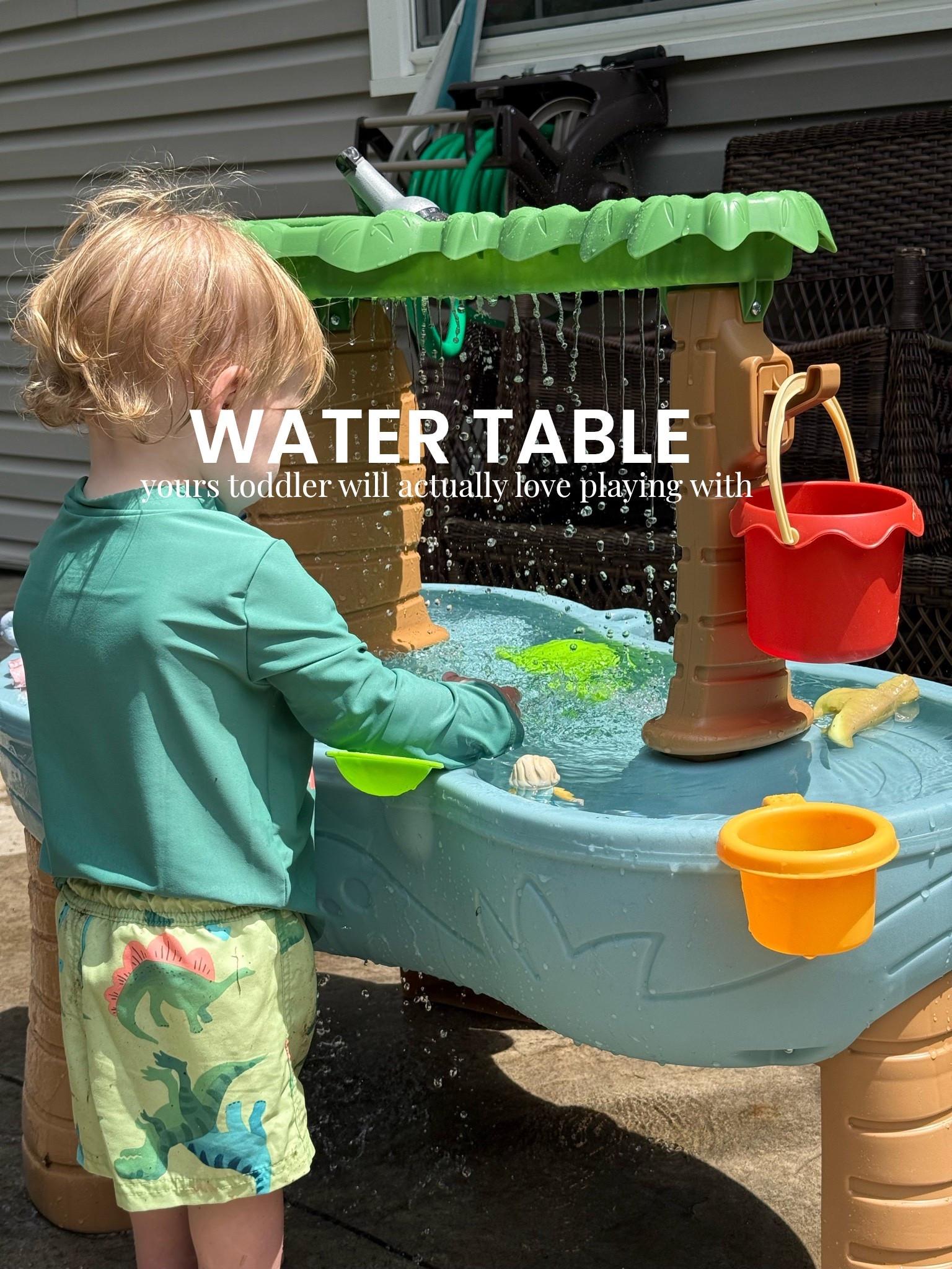 A hose on top of this thing and he’s entertained forever!

#LTKSeasonal #LTKKids #LTKSwim