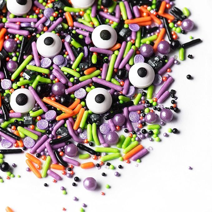 Sweets Indeed Sprinkles - Halloween Sprinkles - Cake Sprinkles - Candy Eyeball - Cupcake and Cake... | Amazon (US)