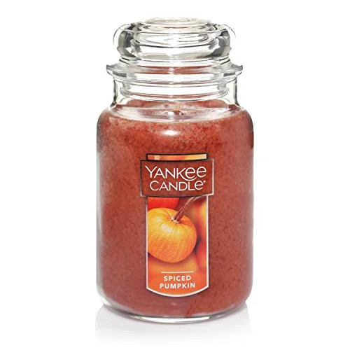 Yankee Candle Large Jar Candle Spiced Pumpkin - Walmart.com | Walmart (US)