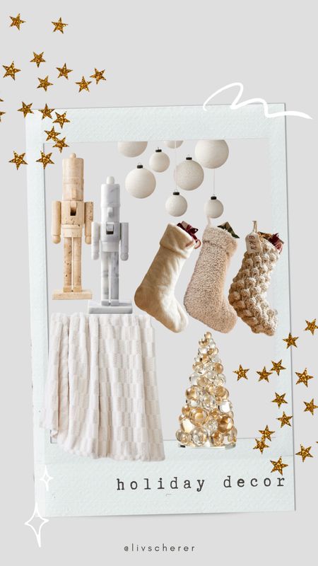 neutral holiday decor that I love!🎄

#LTKhome #LTKSeasonal #LTKHoliday