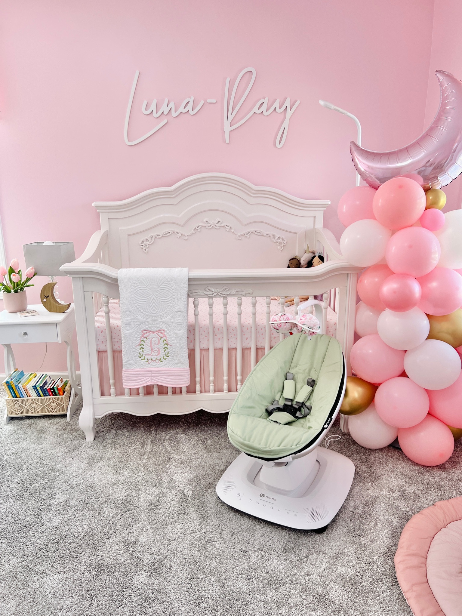 Nursery crib 

#LTKhome #LTKbaby #LTKkids