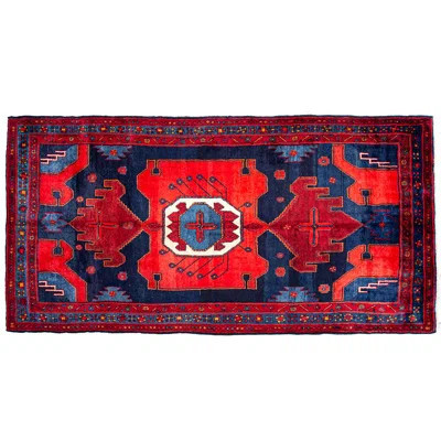 Brejae One-of-a-Kind 5'1" x 10'4" 1970s Area Rug in Red/Blue | Wayfair North America