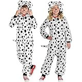 Amscan Dalmatian Zipster Halloween Costume for Kids Includes Jumpsuit and Tail | Amazon (US)