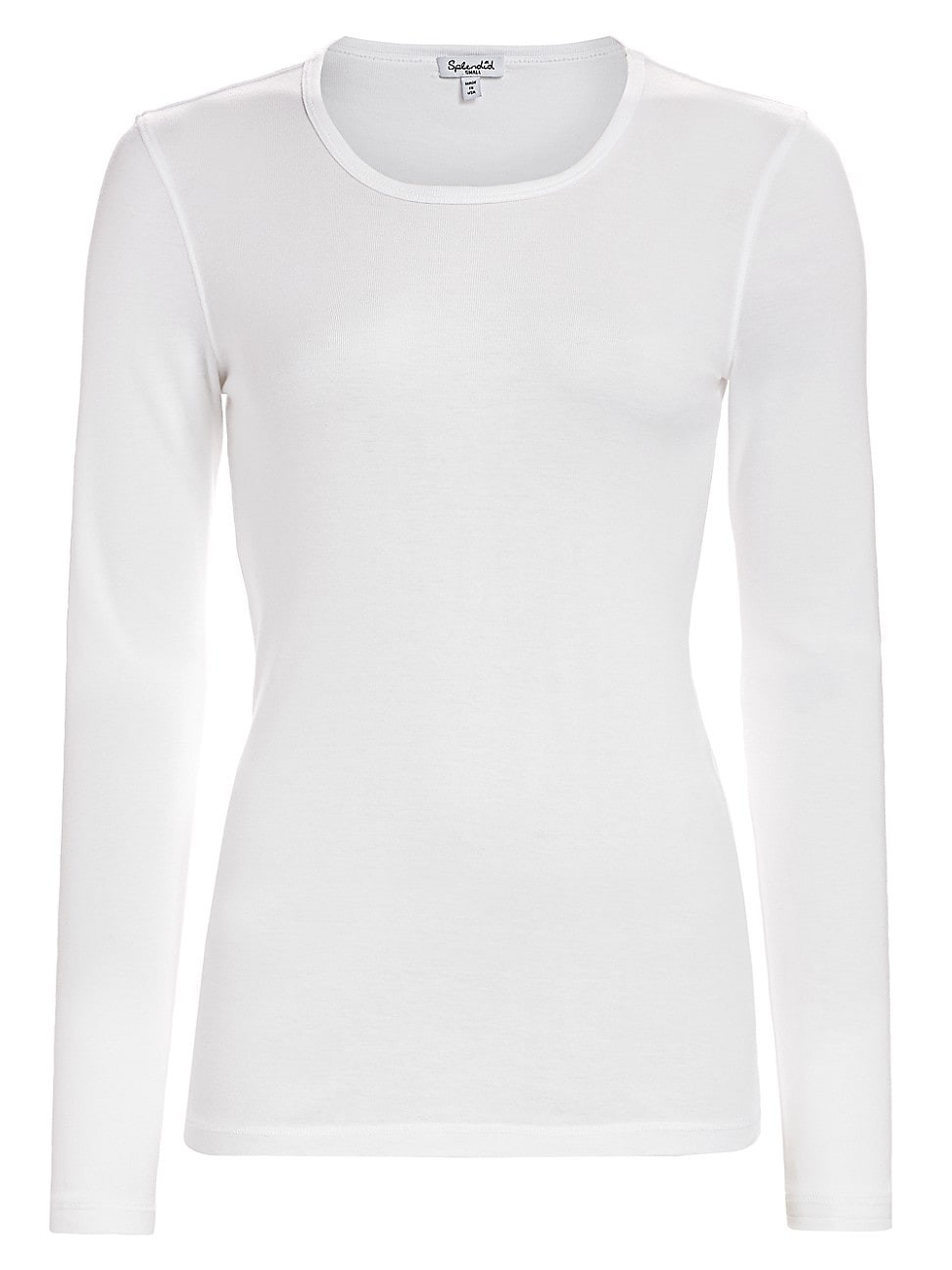 Women's Long-Sleeve Top - White - Size Large | Saks Fifth Avenue