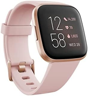 Fitbit Versa 2 Health and Fitness Smartwatch with Heart Rate, Music, Alexa Built-In, Sleep and Sw... | Amazon (US)