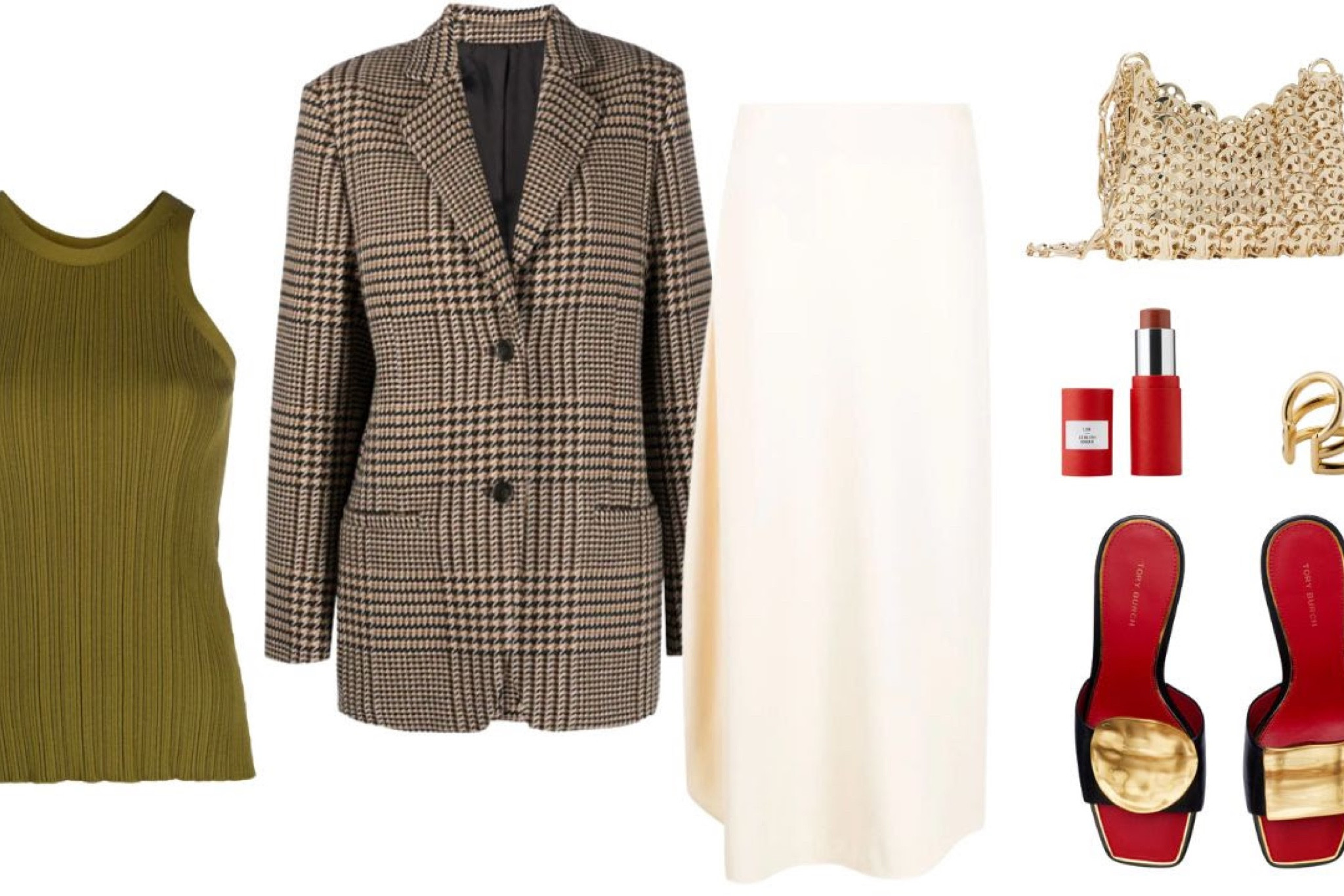 A work or evening look featuring a pop of red 

#LTKSeasonal #LTKshoecrush