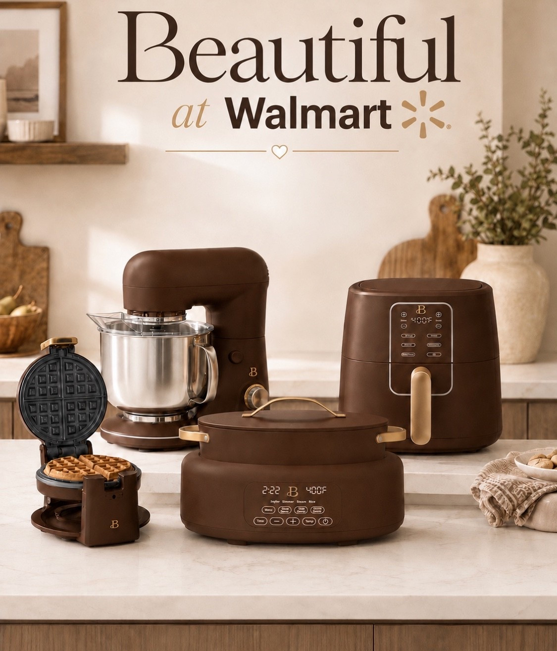 Beautiful brand at Walmart has kitchen appliances in this chocolate brown 🤎😍

#LTKHome #LTKSeasonal