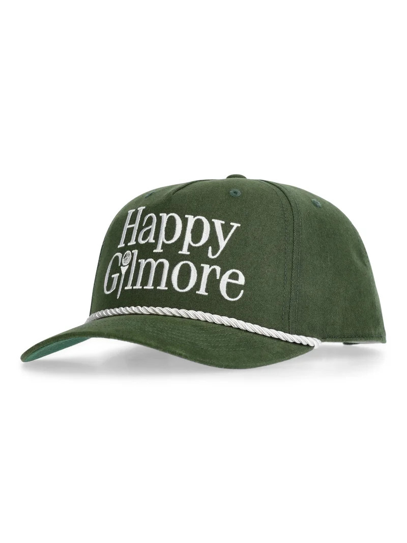 Happy Gilmore Men's Adjustable Snapback Hat, Green | Walmart (US)