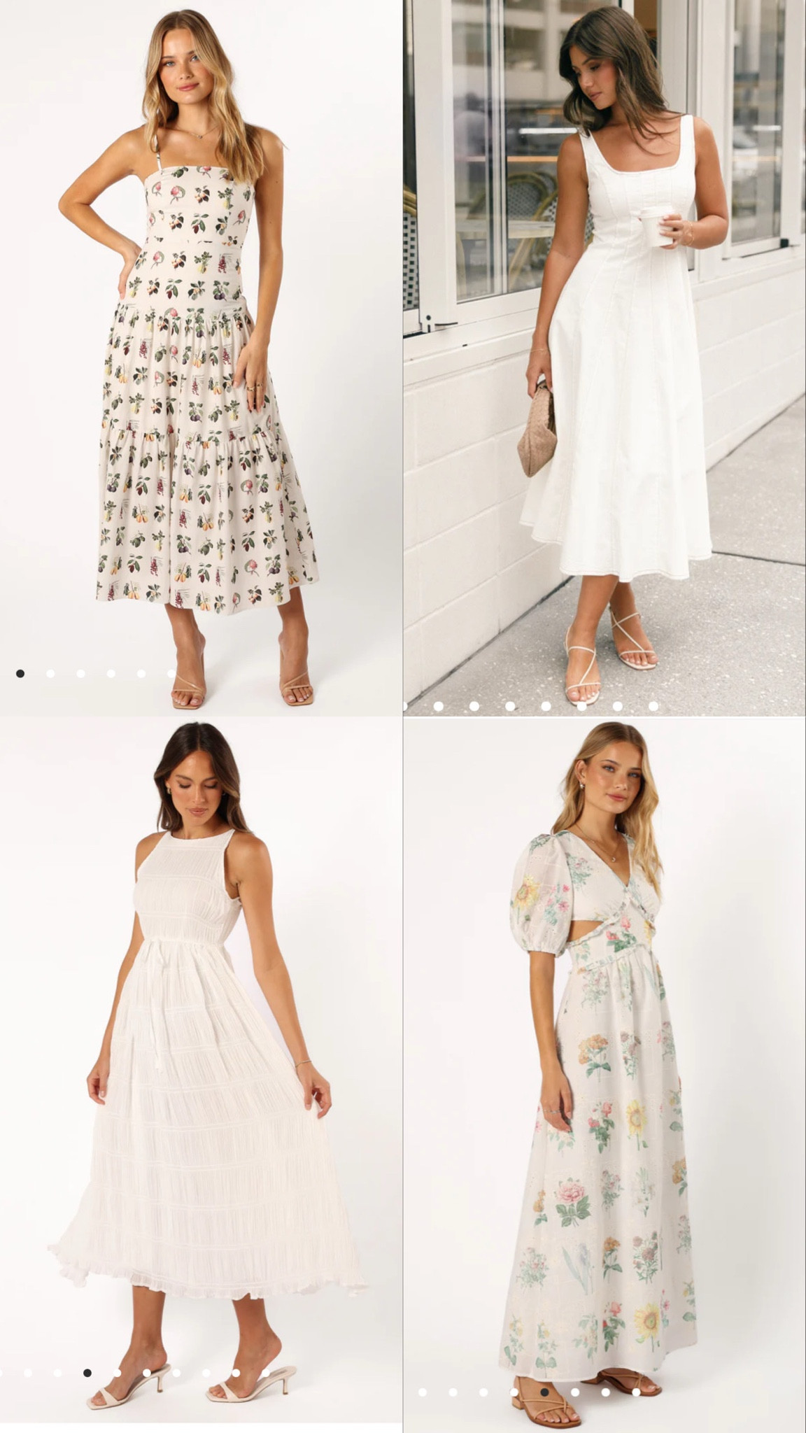 Beautiful floral and white dresses
Engagement dresses

#LTKFindsUnder100 #LTKSeasonal #LTKStyleTip