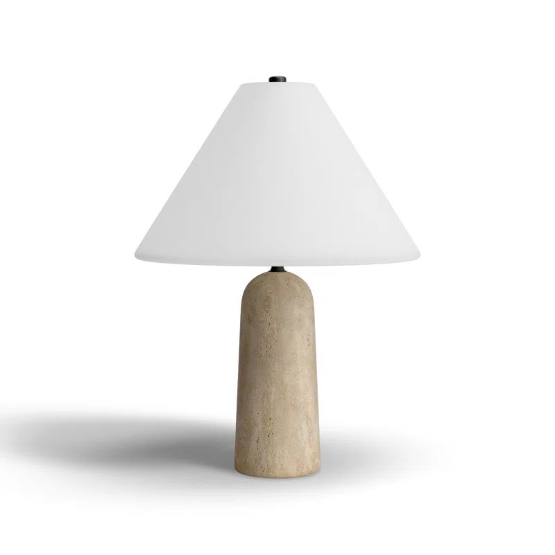Astere Travertine Table Lamp | Wayfair North America