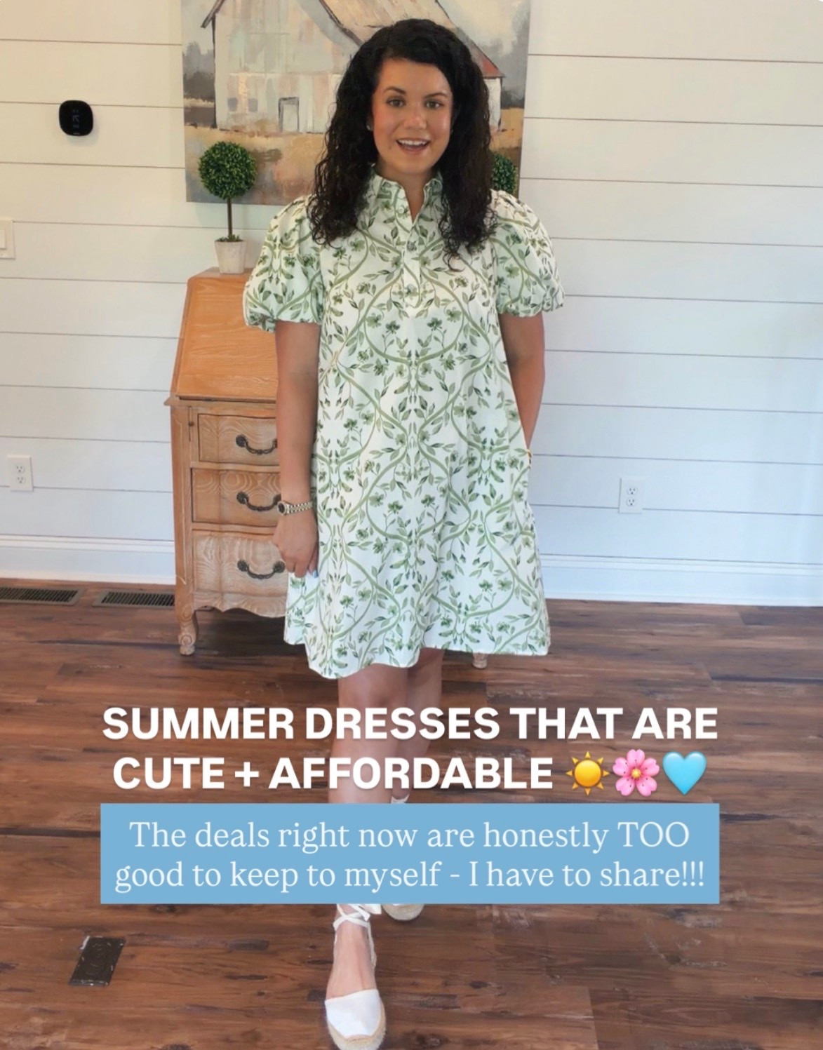 Summer dresses that are cute AND affordable?! Say less!!! ☀️🌸🩵🌴

I rounded up some of the cutest summer dresses, and the deals right now are honestly TOO good not to share🤯🙌🏼

We’re talking dresses originally $99.50 marked down to just $29.85, others that were $78 and are now only $31.20, plus an incredible sale that’s buy 1 dress, get 2 FREE dresses, which make these dresses only about $33 each👏🏼

And the best part? They’re all 100% cotton, which I love because they’re made from natural fibers & they are lightweight, breathable, and perfect for summertime☀️

Whether you’re shopping for vacations, church, brunch, beach trips, summer events, or simply everyday mom life, these are the kinds of pieces you’ll reach for again and again without the crazy price tag 🌸✨

Run before sizes sell out because these deals are way too good to miss🛍️

Which one are you adding to your cart first? 👏🏼

#dress #dresses #dresslover #spring #springstyle #springfashion #springdress #sundaystyle #churchoutfit #ootd #momstyle #femininefashion #outfitinspo #summer #summerstyle #summerfashion #summerdress #babyshower #style #fashion #church #brunch #preppy #preppystyle #grandmillenial #grandmillenialstyle #ladies #ladiesfashion #ladiesstyle #classic #classicstyle #chic #timeless #timelessstyle #sale #salealert #majorsale #deal #dealoftheday #lookforless #desingerlookalike #cotton #naturalfibers #lowtox #affordable #affordablefashion #affordablestyle #budgetfriendly #budgetstyle #styleonabudget #momlife #momfit #momoutfit #everydaystyle #affordabledresses

#LTKootd #LTKmomlife #LTKSaleAlert