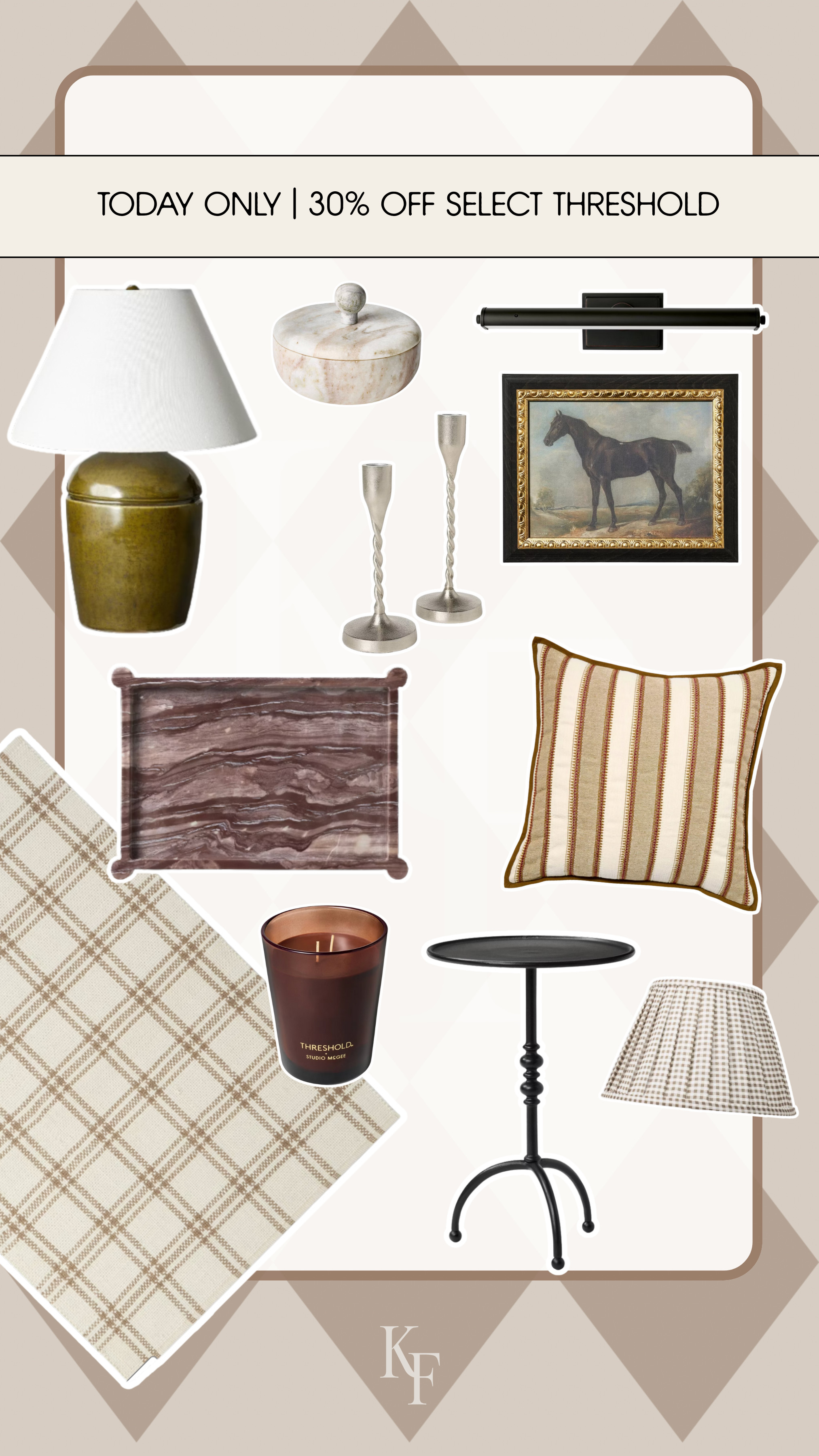 30% off threshold decor today! I have the green lamp and horse decor photo frame in my house! 

#LTKCyberWeek #LTKHome