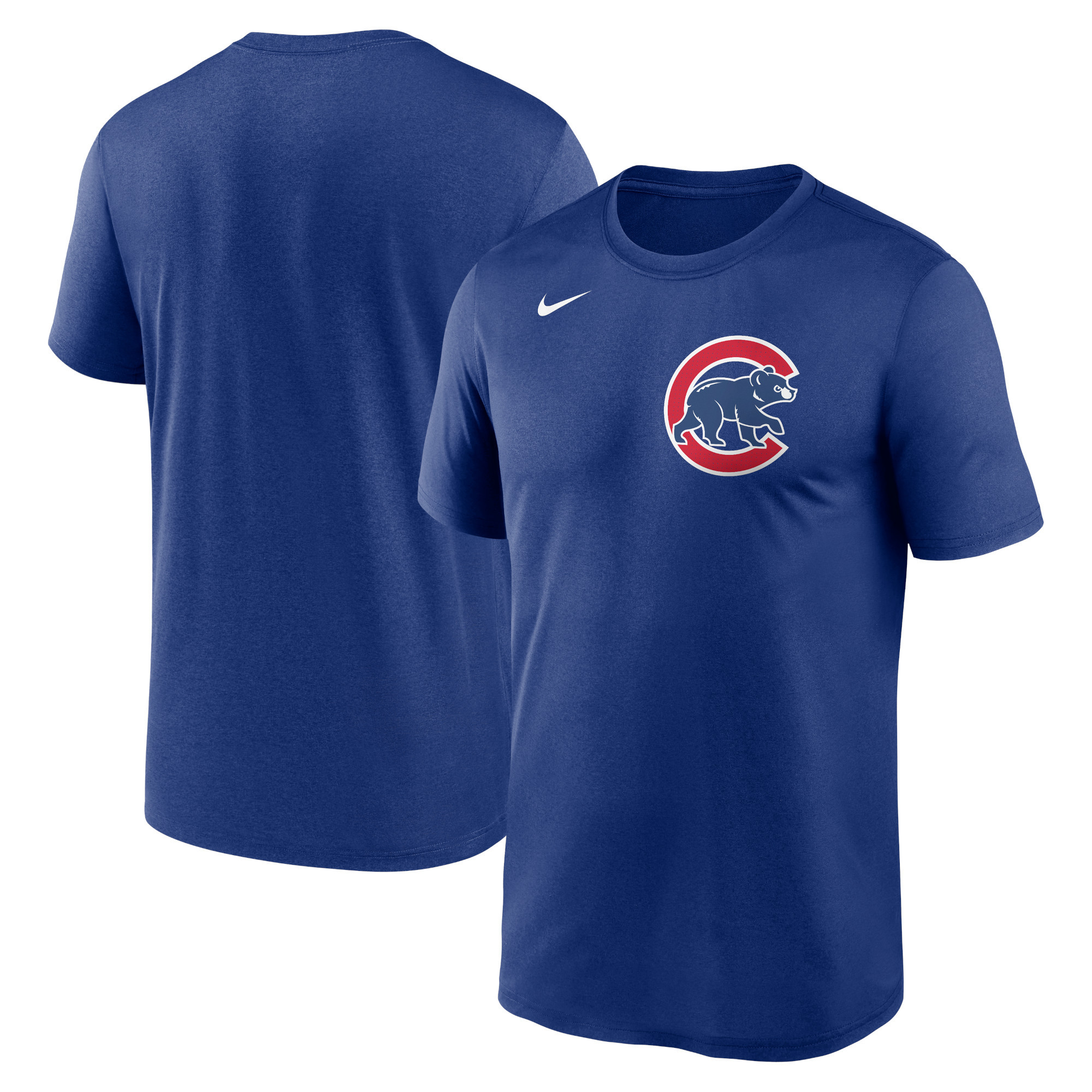 Men's Chicago Cubs Nike Royal Legend Fuse Wordmark T-Shirt | MLB Shop