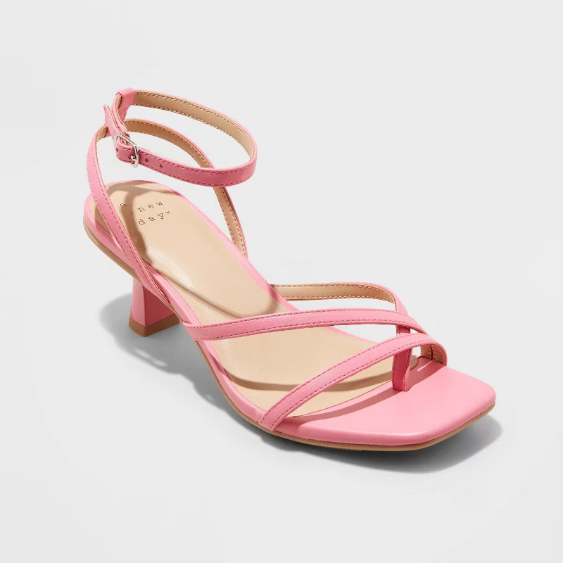 Women's Gisele Strappy Heels - A New Day™ | Target