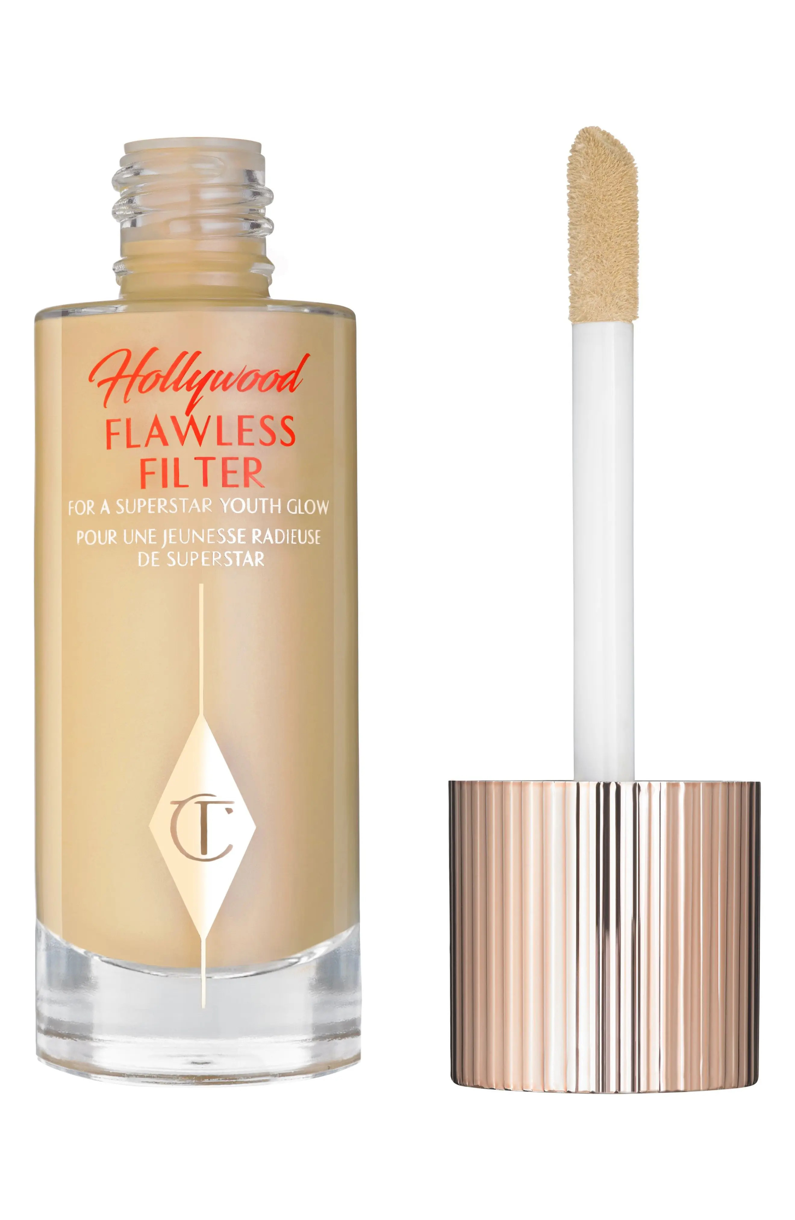 Charlotte Tilbury Hollywood Flawless Filter Primer & Highlighter in 4 Medium at Nordstrom | Nordstrom