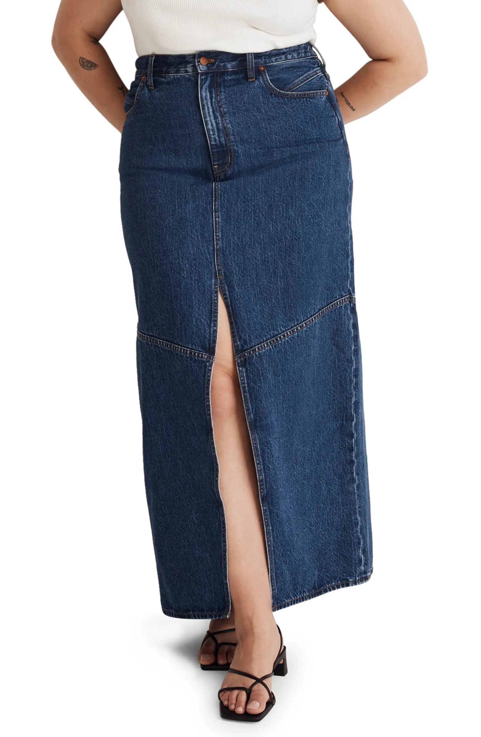 Denim Maxi Skirt | Nordstrom