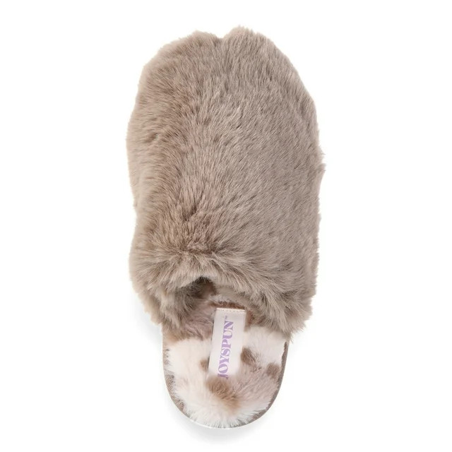 Joyspun Women's Plush Scuff Slippers | Walmart (US)