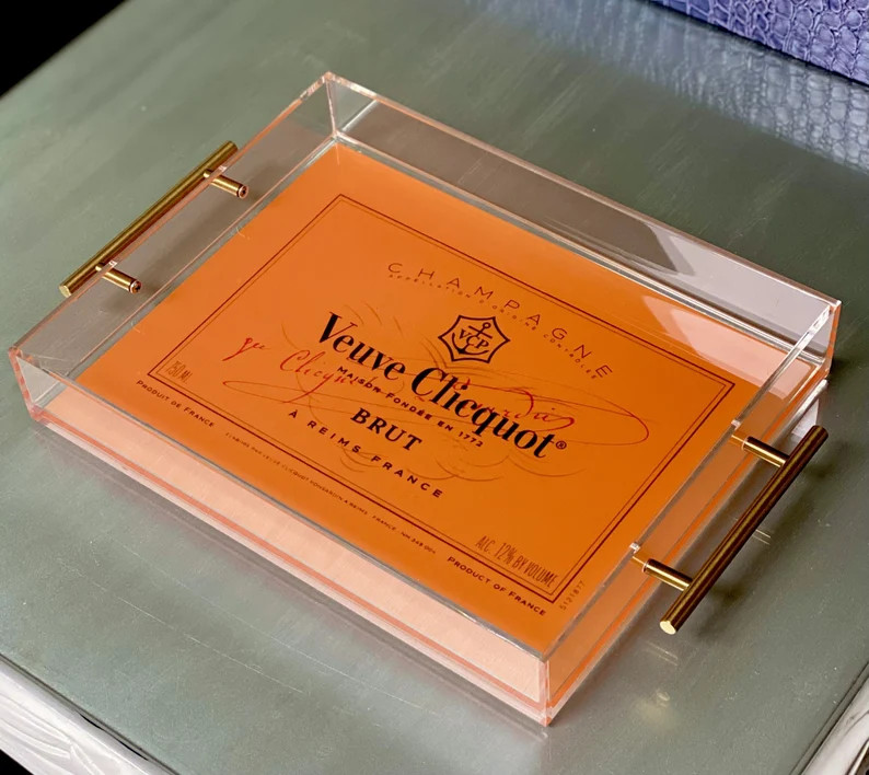 BAR ACRYLIC Orange TRAY | Etsy (US)