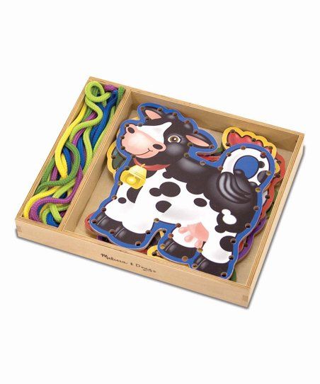 Barnyard Buddies Lace & Trace Set | Zulily