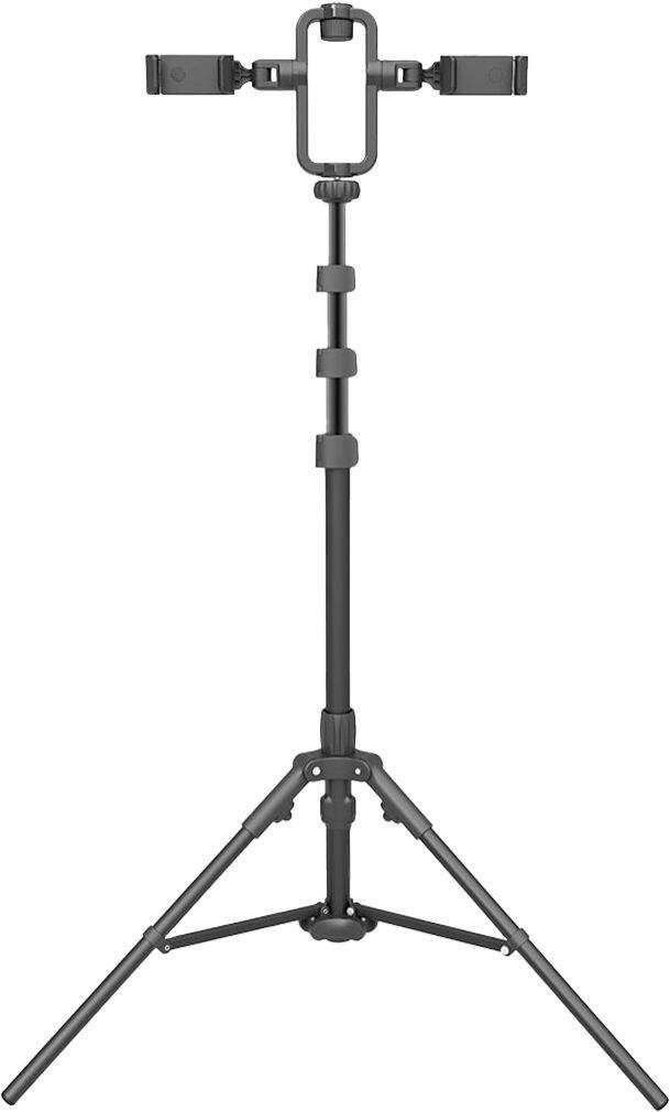 Digipower 63" Multi-Function Tripod with Smartphone, Camera, Light & Microphone Mount For Vloggin... | Best Buy U.S.