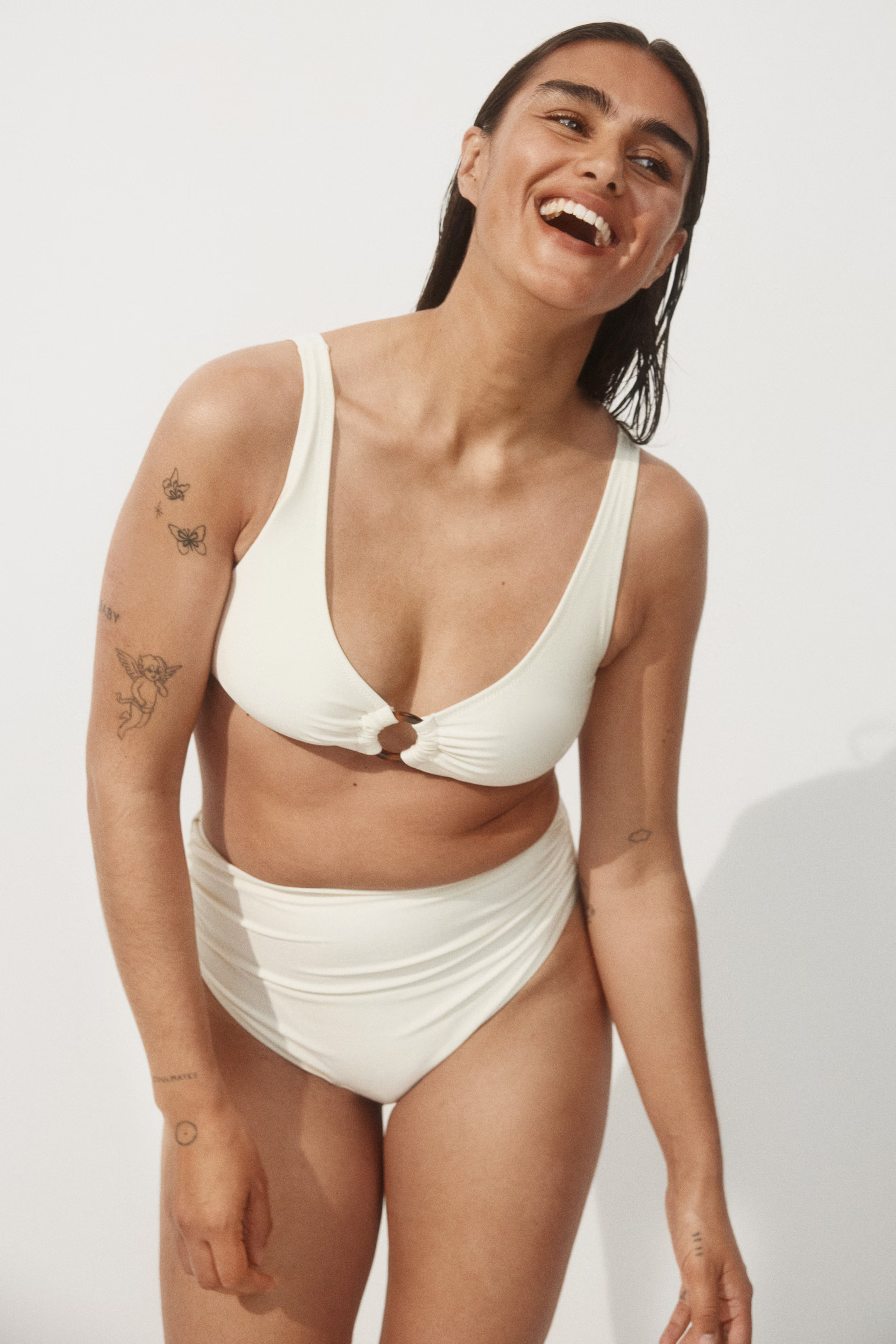 High Waist Cheeky Bikini bottoms | H&M (UK, MY, IN, SG, PH, TW, HK)
