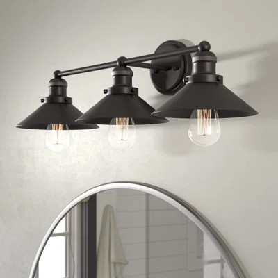 Lynch 3-Light Vanity Light Williston Forge | Wayfair North America