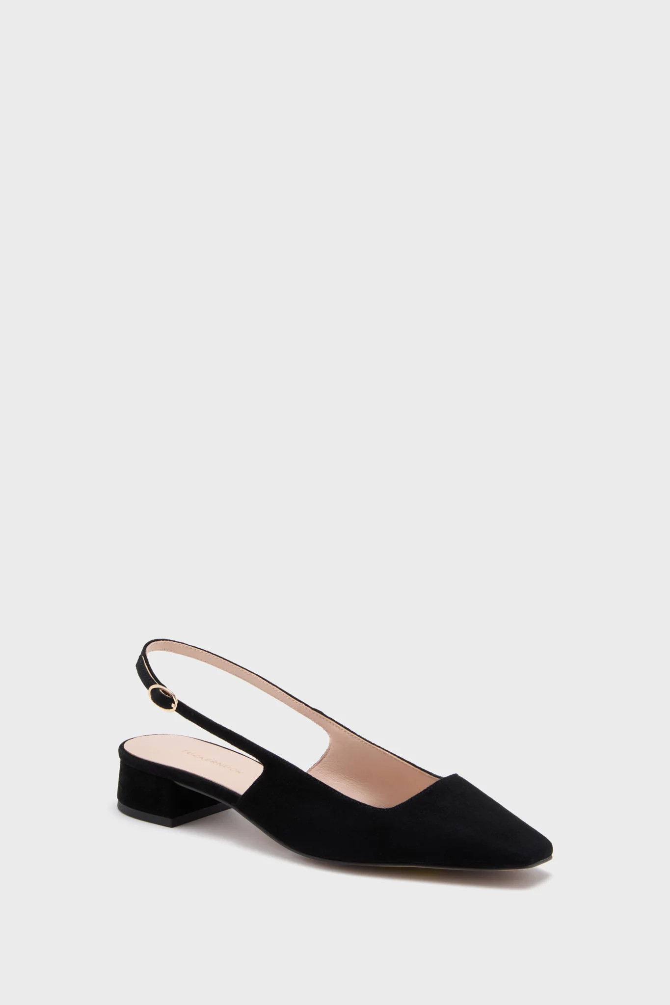 Black Suede Hollis Flats | Tuckernuck (US)