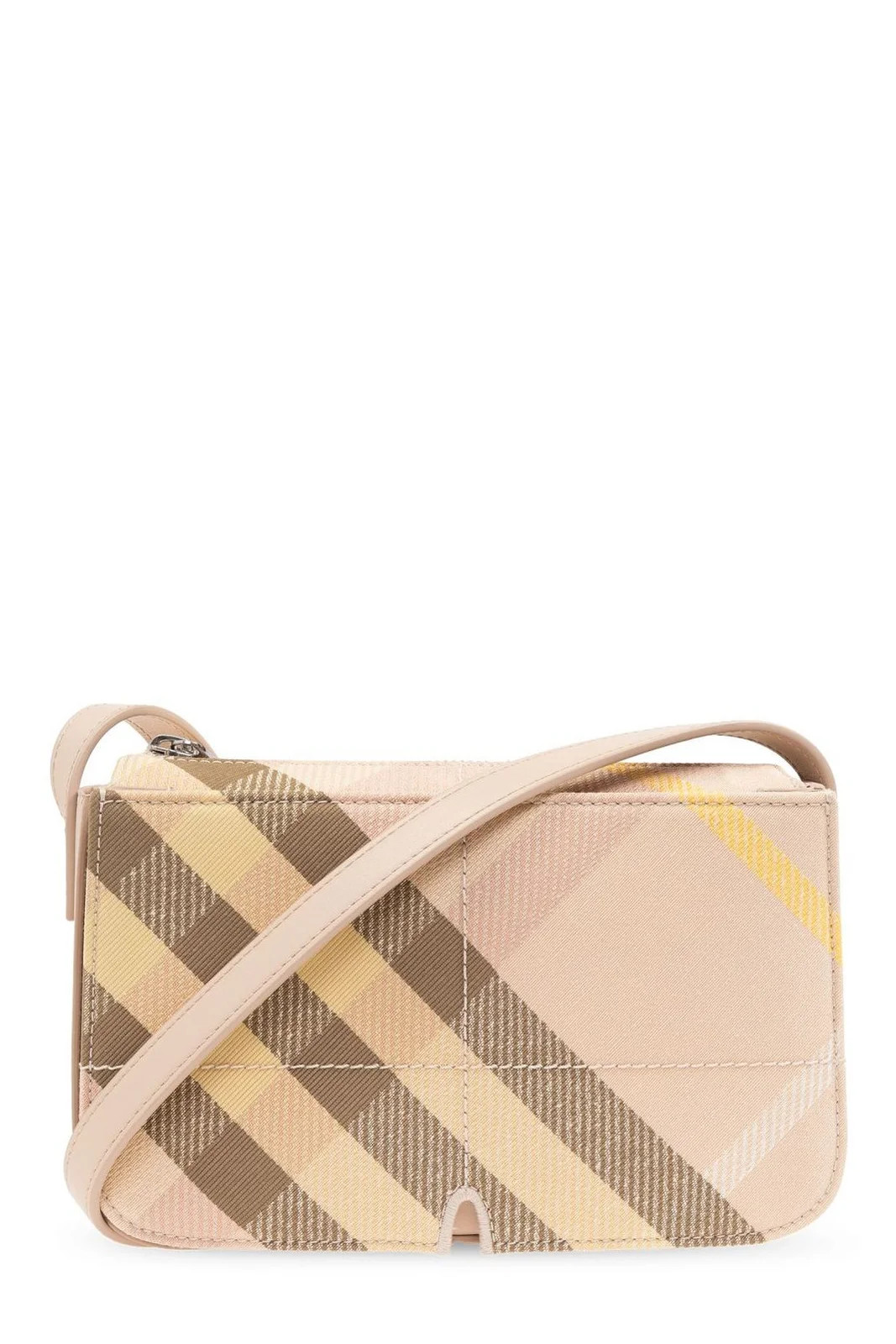 Burberry Snip Checked Small Crossbody Bag | Cettire Global