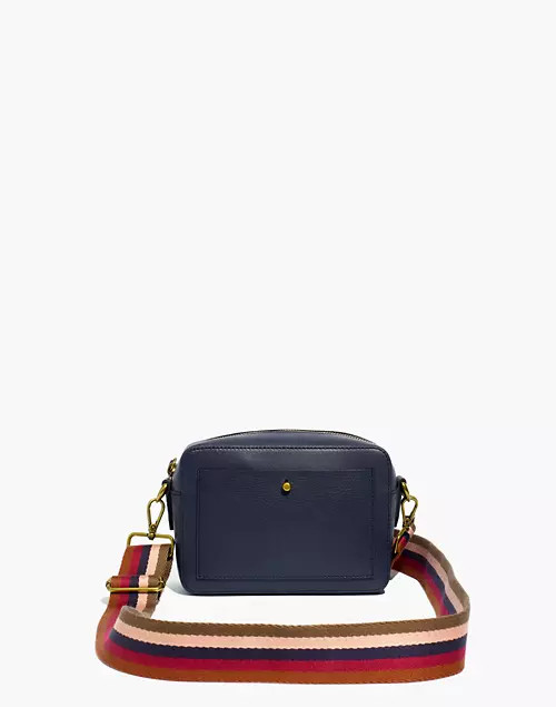 The Transport Camera Bag: Rainbow Webbing Strap Edition | Madewell