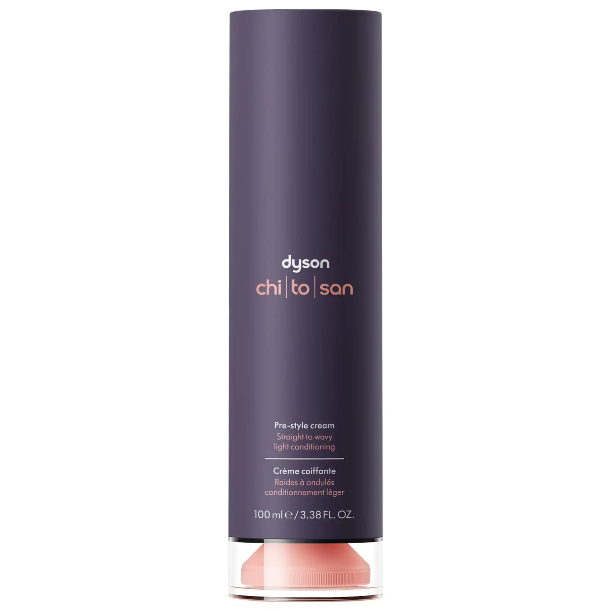 Dyson Chitosan Pre-Styling Hair Cream for Flexible Hold Straight to Wavy Hair, Light Conditioning 3.38 oz / 100 ml | Sephora (US)