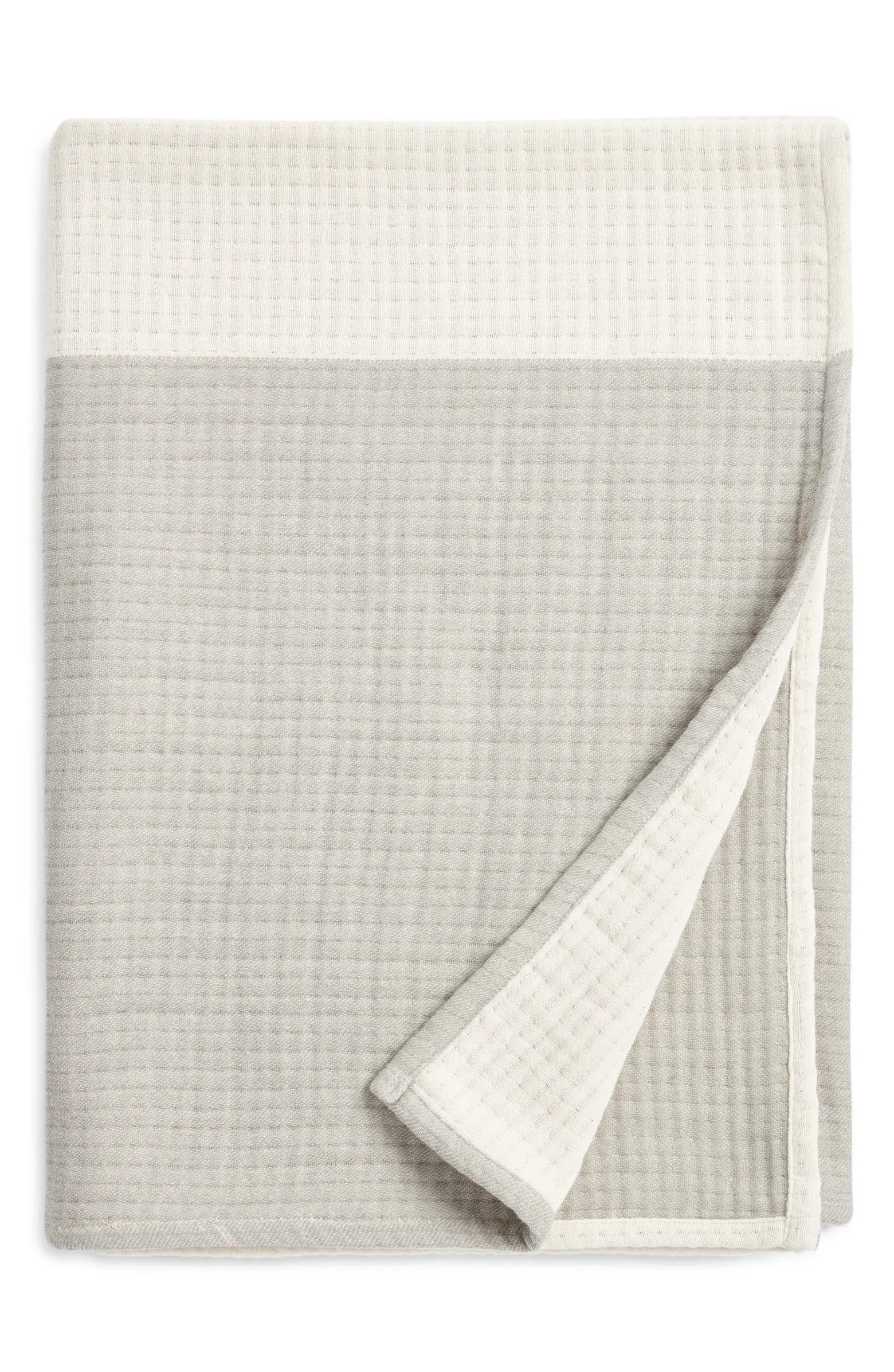 Nordstrom Colorblock Cotton Throw Blanket | Nordstrom | Nordstrom