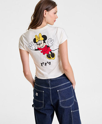 Disney | Macy's Women's Minnie Mouse Parade Balloon Graphic T-Shirt, Macy's Exclusive - Macy's | Macy's