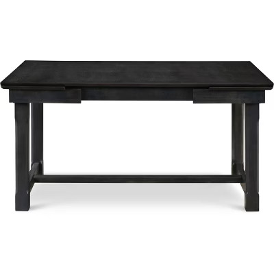Ludlow Extendable Dining Table Farmhouse Black - Finch | Target