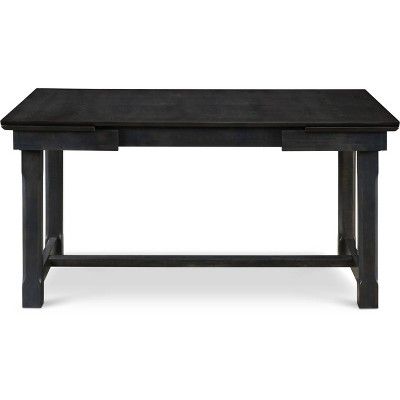 Ludlow Extendable Dining Table Farmhouse Black - Finch | Target