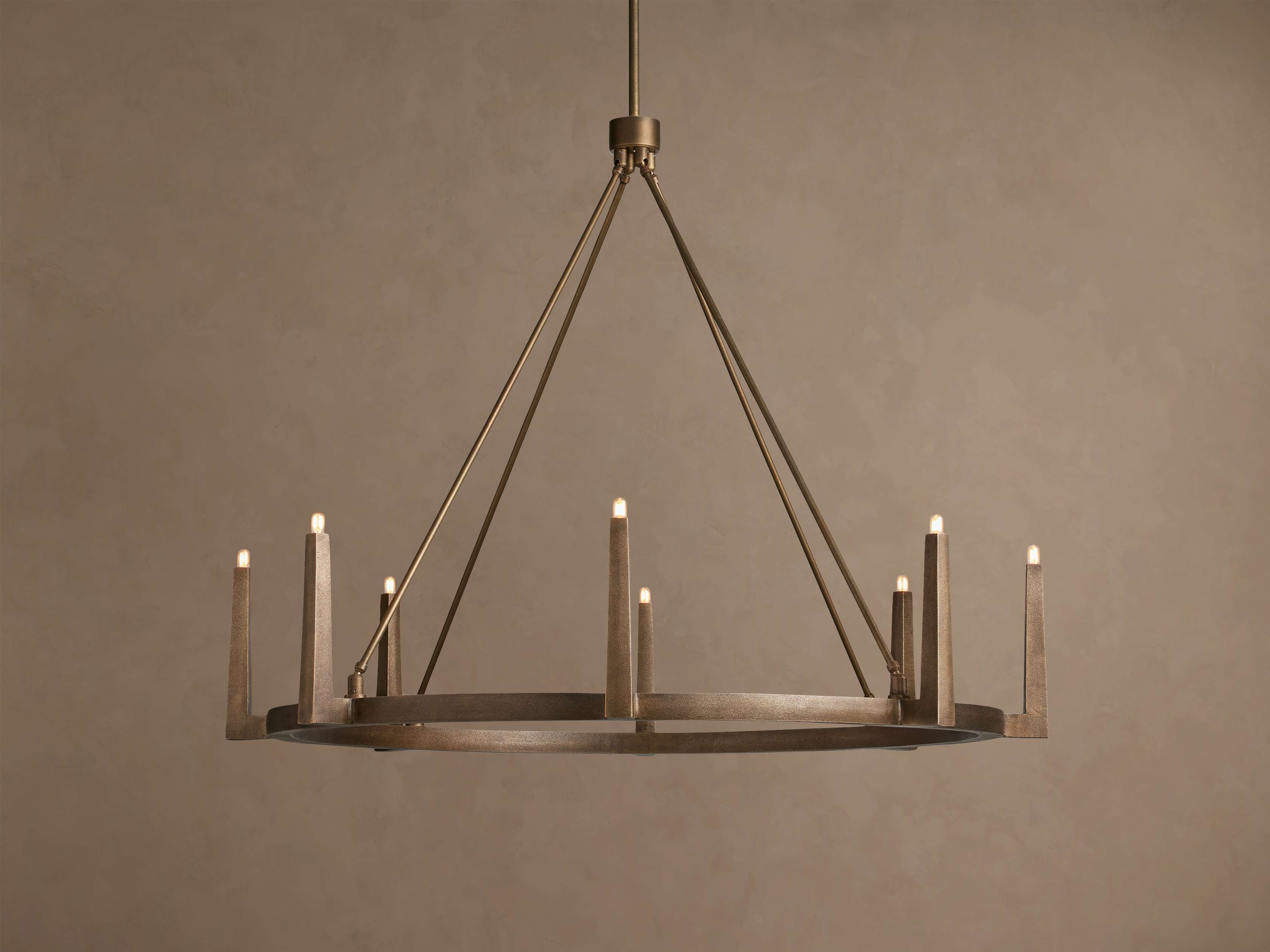 Emmet Round Chandelier | Arhaus