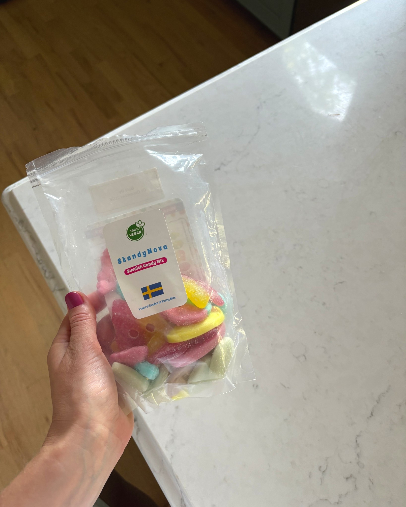 Swedish candy from Amazon! 