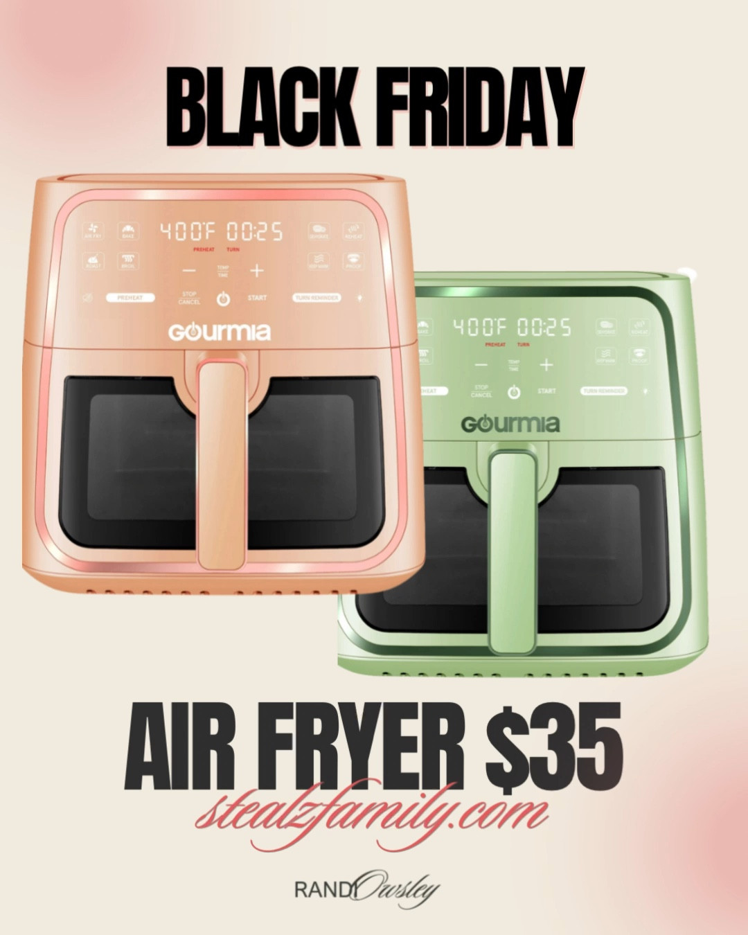 Black Friday deals of the day! Amazing air fryer  