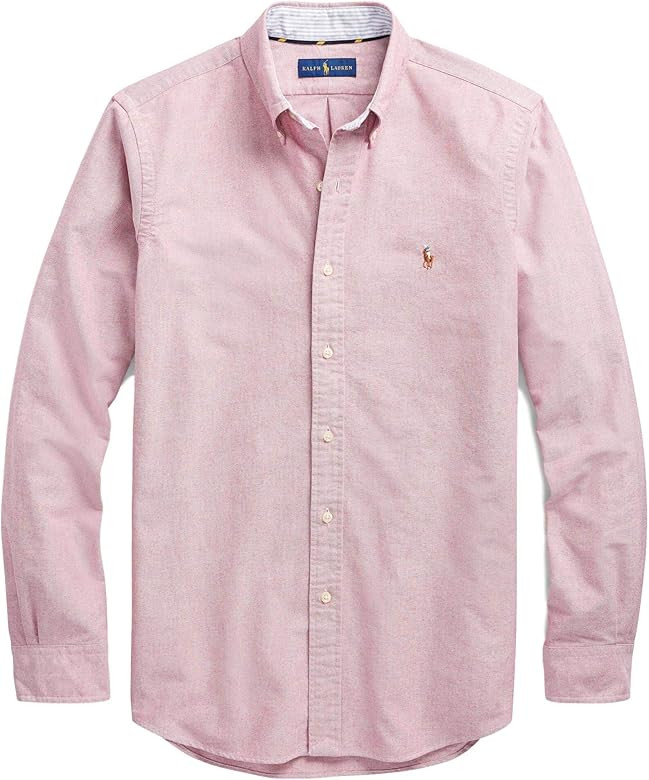 Ralph Lauren Polo Men's Long Sleeve Button-Down Oxford Shirt | Amazon (US)