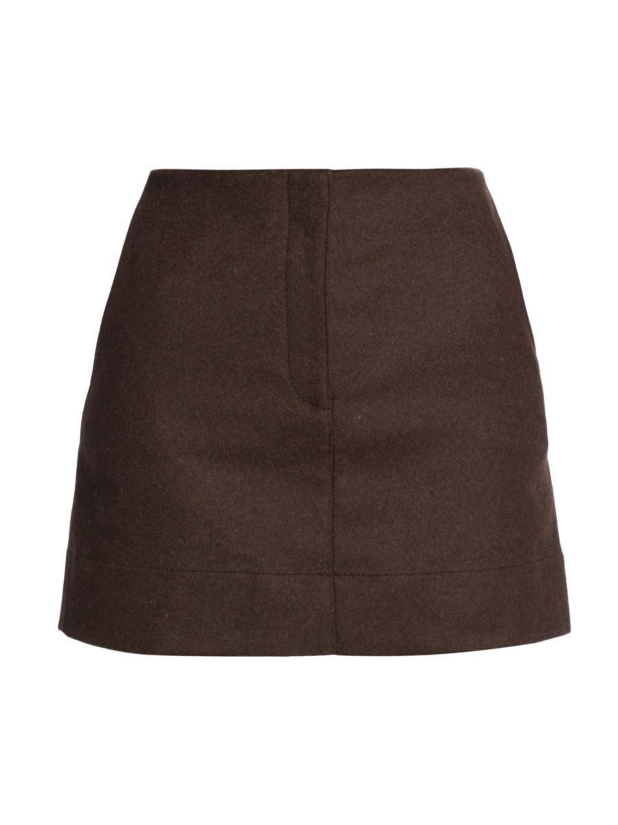 Moja Wool-Blend Miniskirt | Saks Fifth Avenue