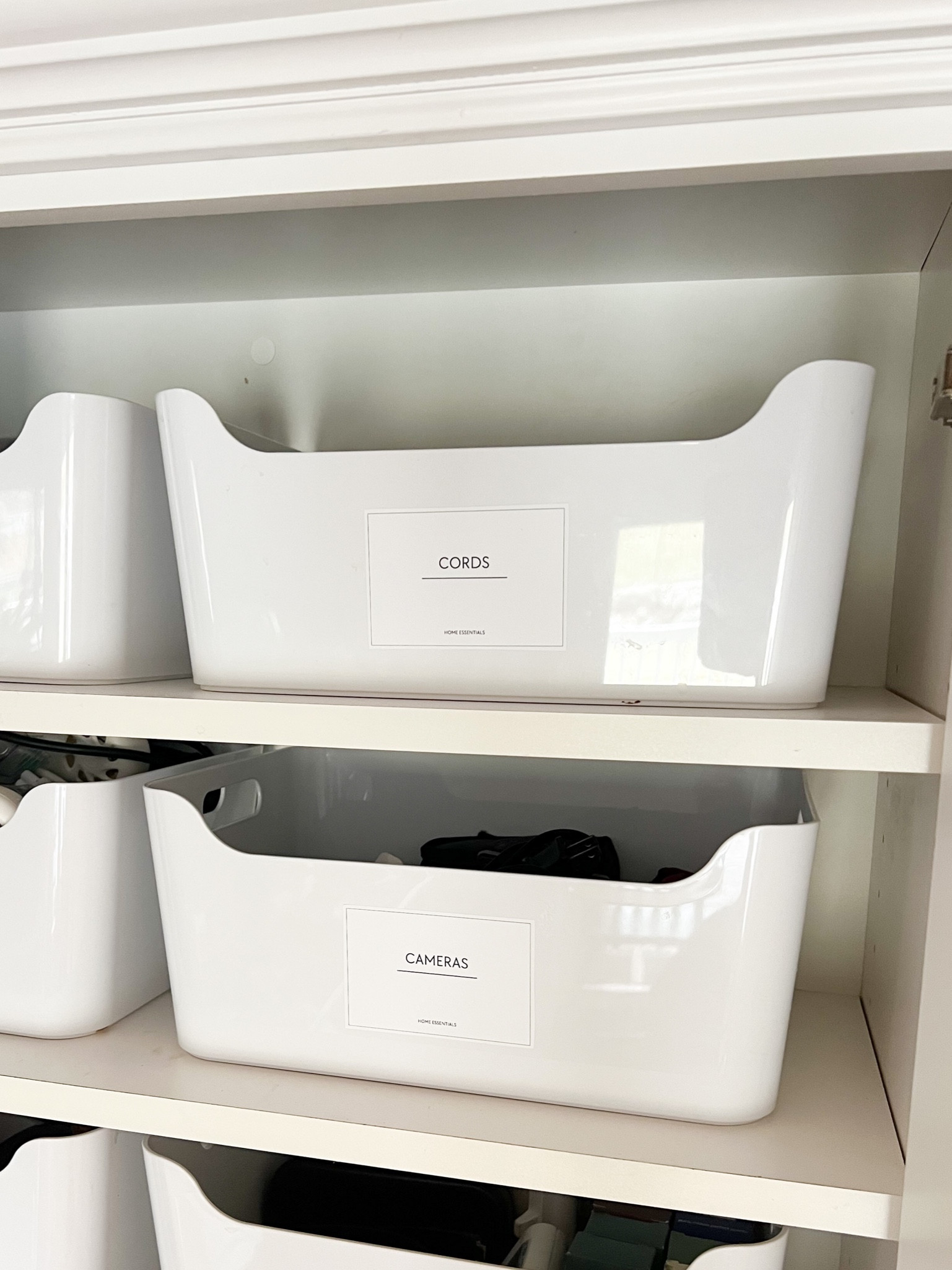 Tips and tricks for organizing your cord clutter! 

1. Get rid of any cables or cords you no longer need. 

2. Don’t hold onto them just to have them take up space. 

3. Label all your cords so you know immediately what devices they go to or what they can be used for. 

4. Store them all together so they can be found easily. 

5. Wrap up the cords to keep them neatly organized so they are not a tangled mess!

6. Use Washi tape to distinguish who’s cord belongs to whom. 

#LTKhome