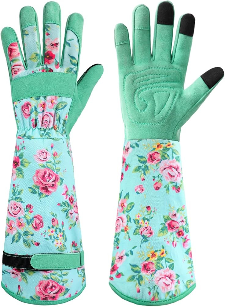 Gardening Gloves for Women Long Sleeve Garden Gloves Ladies Light Protective Gloves for Yard & Ou... | Amazon (US)
