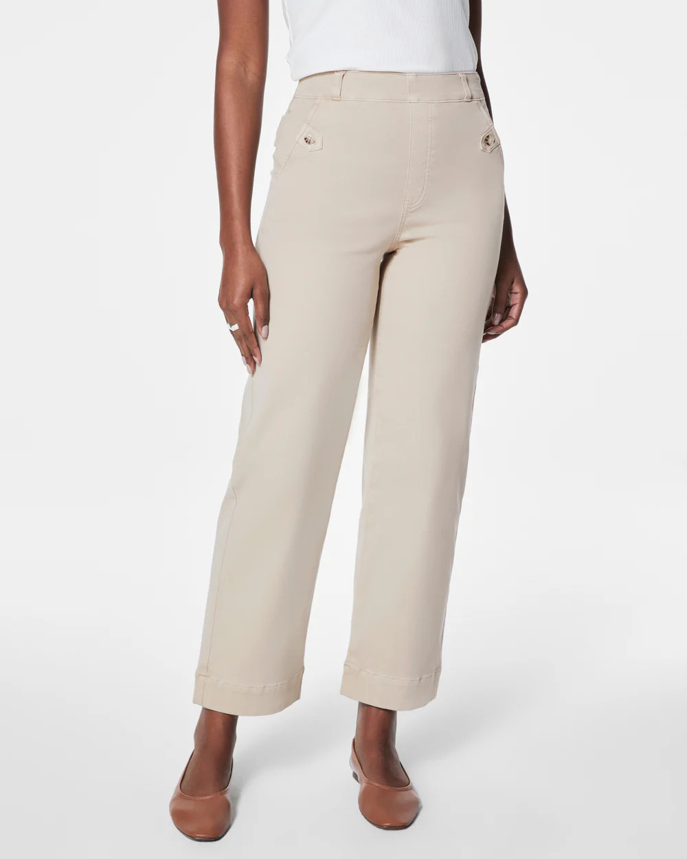 SPANX® Stretch Twill Cropped Pant | Spanx