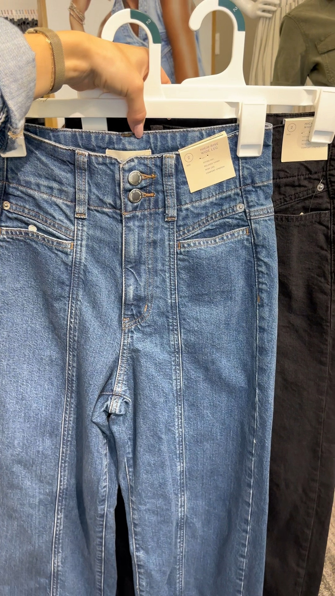 New high-rise wide leg denim jeans at Target! I styled these with a bodysuit, belt and cowboy boots and they’re so so cute! 

#LTKStyleTip #LTKFindsUnder50 #LTKSeasonal